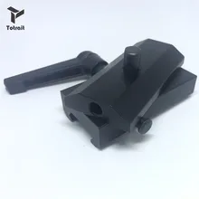 Охотничий Bipods адаптер QD Поворотный винтовочный сошки адаптер для Харриса сошки с поворотным замком 20 мм Пикатинни Крепление