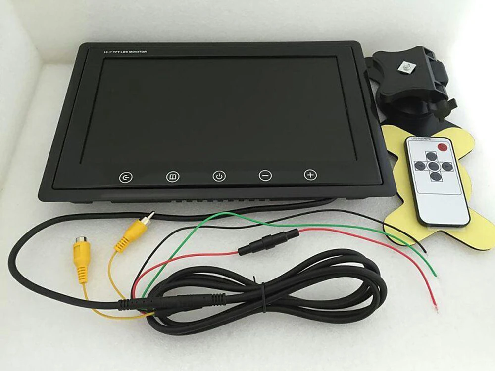 10.1 inch Car Display AV Car Monitor Portable Display support PAL / NTSC Video Input 16:9 TV