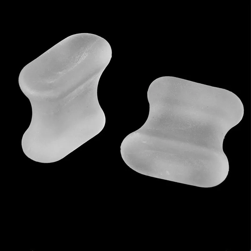 1Pair Bone Thumb Valgus Protector Silicone Foot Finger Toe Separator Bunion Adjuster Hallux Valgus Corrector Foot Care