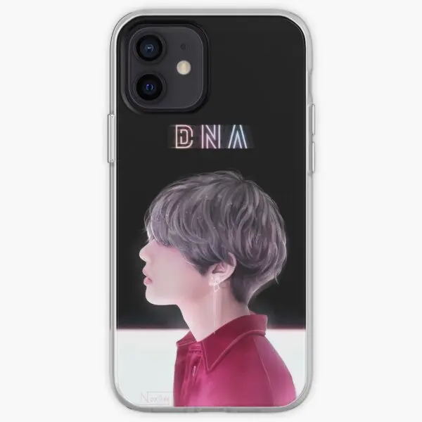 Dna Taehyung Phone Case for iPhone 11 12 13 Pro Max Mini 5 5S SE 6 6S 7 8 Plus X XS XR Flower Pattern Cover Accessories Dog | Мобильные