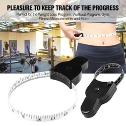 Automatic Telescopic Tape Measure Self-tightening Measure Tape 150cm/60 Inch Body Waist Keep Fit Sewing Tailor Measurement Tools