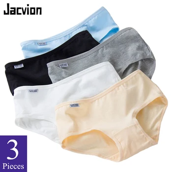 

3 Pieces/Set Panties Women Underwear Female Cotton Briefs Ladies Healthy Cotton Underwear Grils Panties Comfortable Briefs