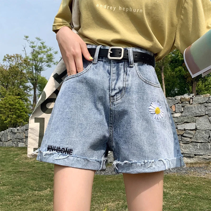 jean bum shorts