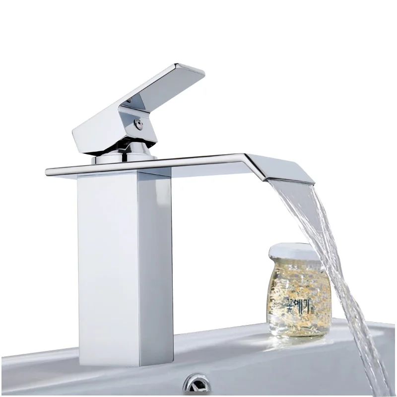 GAPPO смесители для умывальника Смеситель для ванны Водопад смеситель для ванной дождевой кран смеситель для ванны смеситель для воды на бортике краны - Цвет: YG1001-2