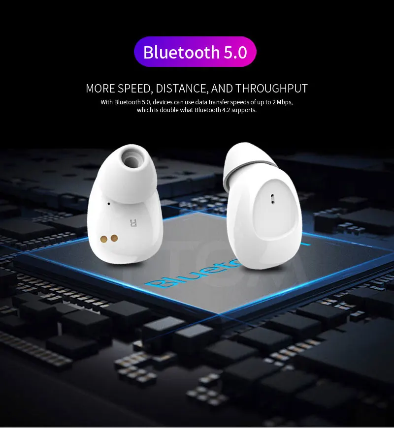 Touch Key Smallest Bass Mini True Wireless Bluetooth 5.0 Headphones Earphone TWS HD Stereo Earbuds For xiaomi iphone huawei