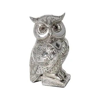 

Decorated _ Owl Figure Resin _ 7x7x12cm