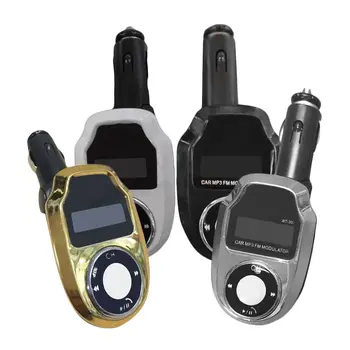 

new arriving black Car Kit BT-303 FM Transmitter Wireless hands-free Wireless PC-DAQ car mp3