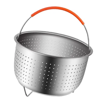 

Multifunctional Steamer Basket For 6 Quart Pressure Cooker Strainer Cookware