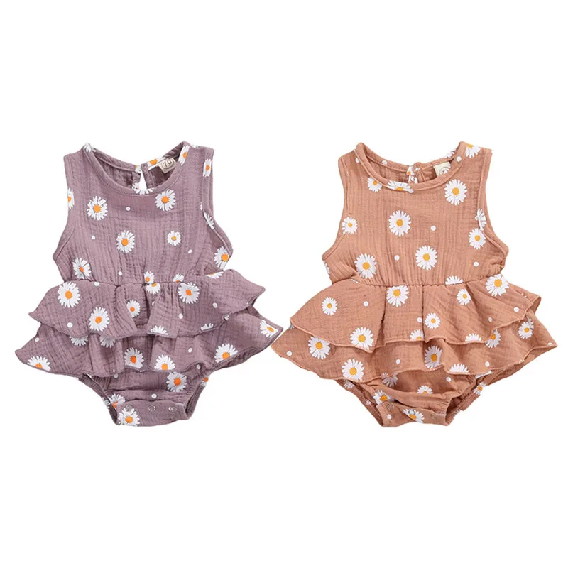 daisy romper baby
