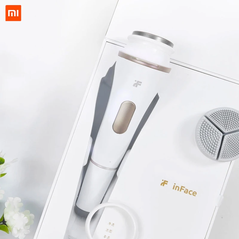 Xiaomi InFace электронный звуковой косметический прибор для ухода за лицом глубокое очищение лица Уход за кожей Массажер для очистки масла грязи девушка лучший подарок