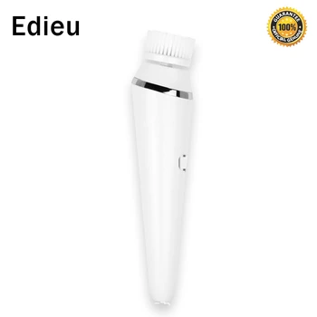 

3 In 1 Rechargeable Battery Electric Facial Cleansing Brush Face Cleaner Limpieza Facial CCC Face Cleansing Brush Skin Scrubber