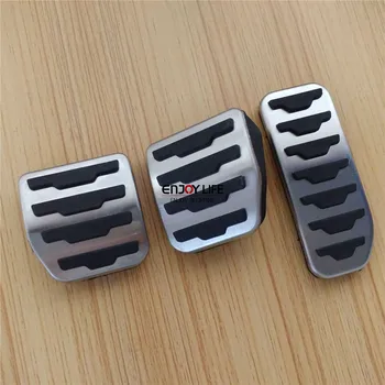 

Manual Gas Fuel Brake Clutch Foot Pedal Cover For LR Range Rover Evoque 2011-2016 & 2017 Convertible