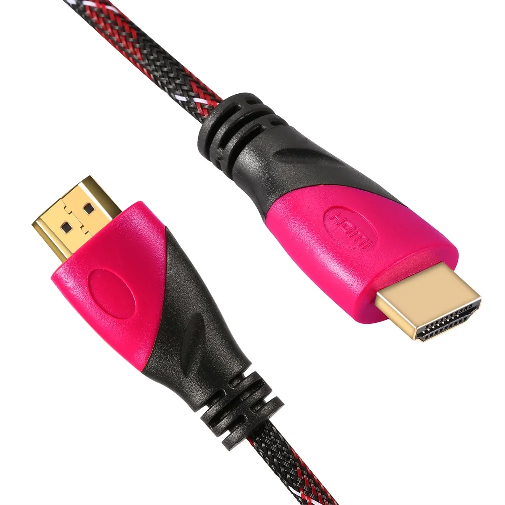 LESHP 5 pcs 800cm with Ethernet High Speed HDMI High-definition Monitor Connective Cable 1.4V 3D& Audio Return Channel