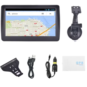 

7 Inch Car GPS Navigator 8GB Portable Lifetime Map Update Spoken Turn-To-Turn Navigation System Southeast Asia Map