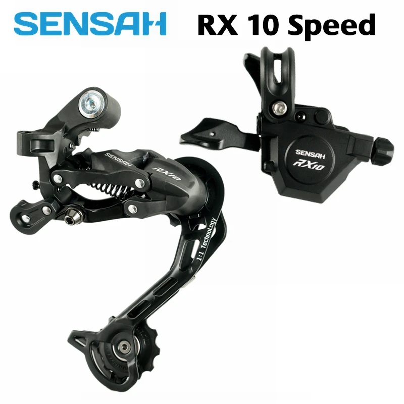 SENSAH RX10 1x10 триггерный переключатель передач+ задние переключатели 10s для MTB совместимы с DEORE