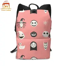 Кошмар перед Рождеством рюкзак Кошмар перед Рождеством Рюкзаки Высокое качество Мужская-женская сумка сумки