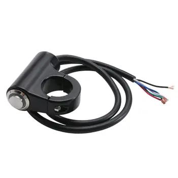

7/8 22mm LED Motorcycle Handlebar Headlight Switch Fog Light ON OFF Water-proof
