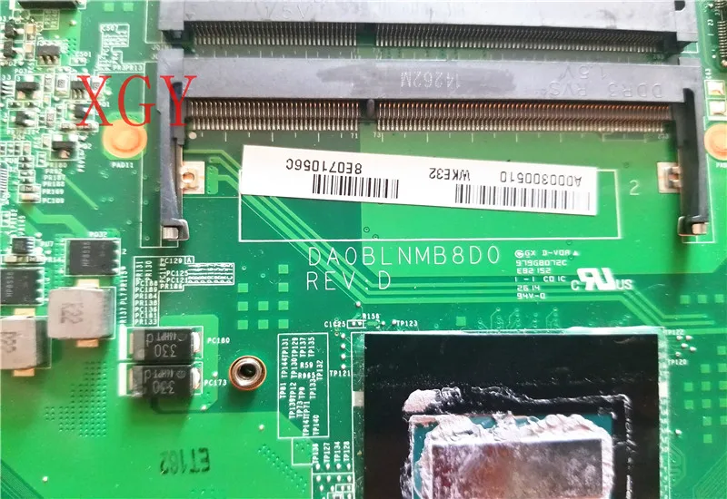 Finest  FOR Toshiba Satellite S55-B A000302600 w SR16Z I7-5500U CPU DABLIDMB8E0 DDR3 Laptop Motherboard Mai