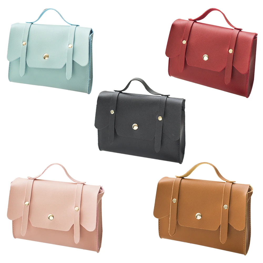 

2019 New Ladies Simple Portable Diagonal Fashion Trend Shoulder Bag Wild Diagonal Portable Small Square Bag Messenger Bag
