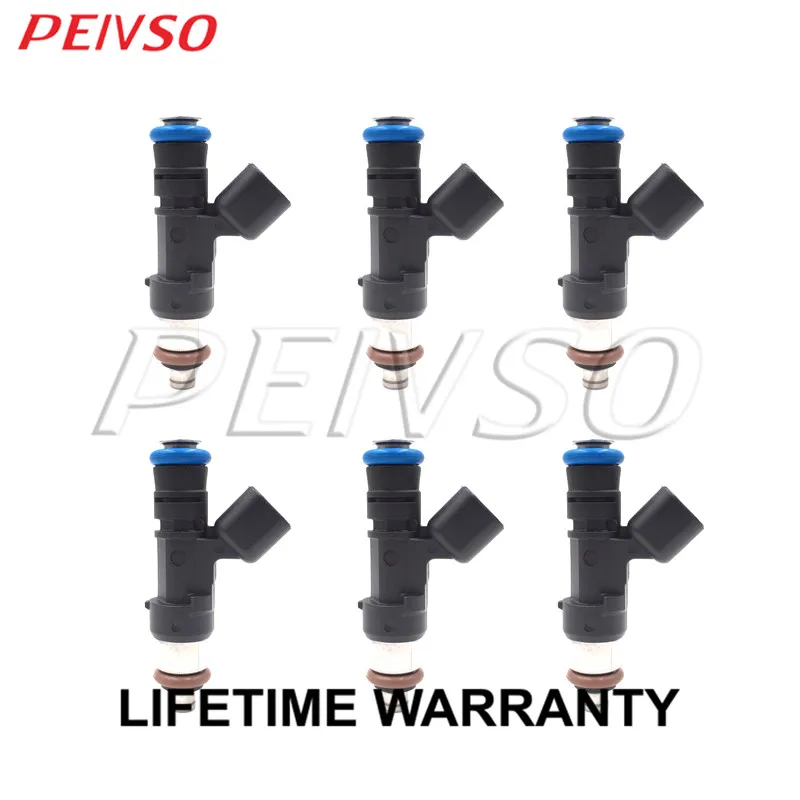 

6x 0280158055 LR004860 fuel injector for Land Rover LR3 4.0L V6 2006~2009