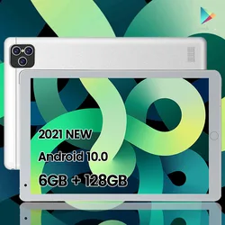 Versão global 8 polegada tablet p80 android 10 6gb ram 128gb rom 10 núcleo tablets pc 4g rede wifi gps duplo alto falante telefone tablette