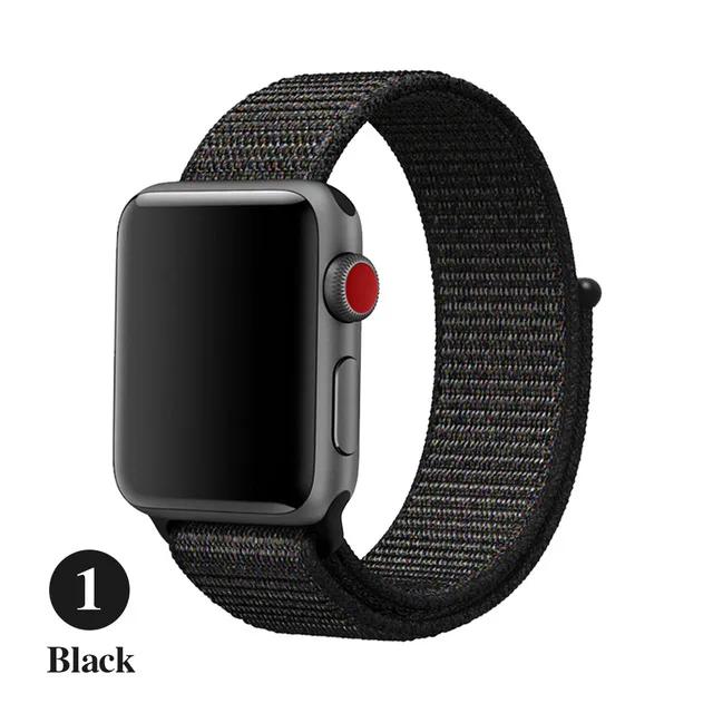 Миланская и нейлоновая петля для Apple watch ремешок IWO 8 10 11 12 13 iwo12 iwo13 Apple watch 4 ремешка 44 мм 40 м iWatch 42 мм 38 мм