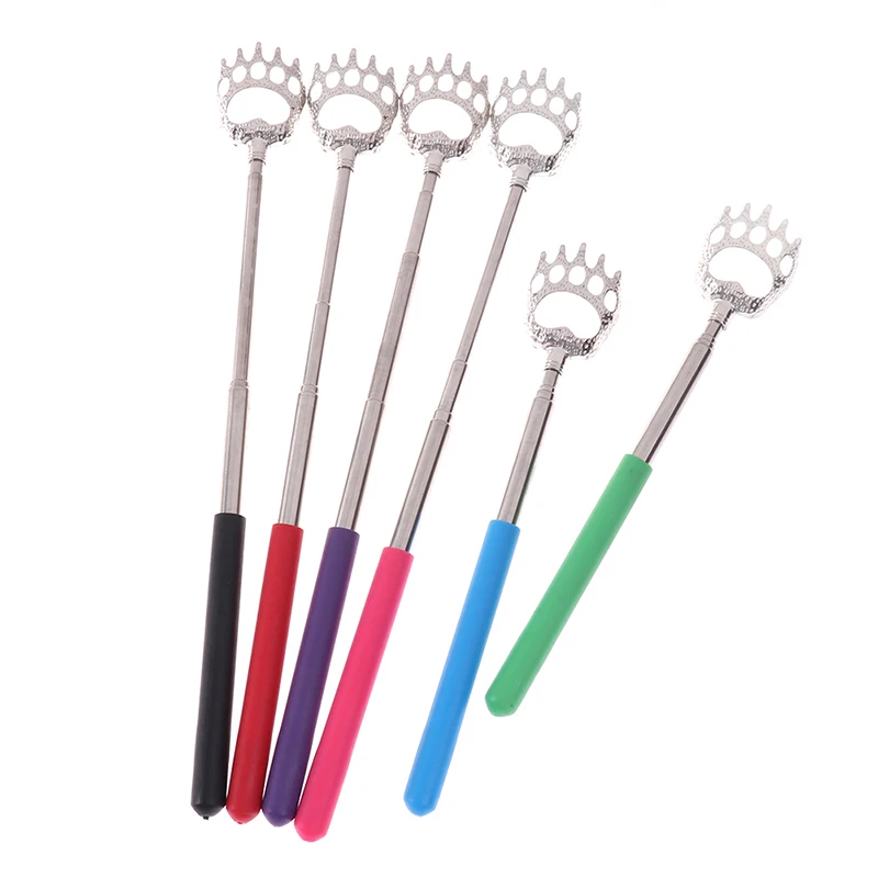Handy Retractable Hand Grip Five-tooth Soft Massage Tools Back Scratcher Scratching Device For Elderly Hand Grip Relieve Itch,massage tool,back scratchers