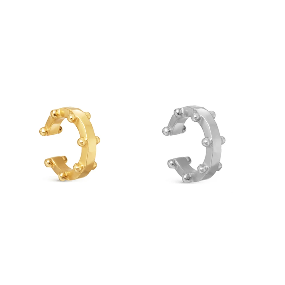 2pcs style 28 Новинка, модные жемчужные серьги-каффы в богемном стиле, штабелируемые С-образные Чешские стразы, маленькие серьги-клипсы для женщин, свадебные ювелирные изделия - Окраска металла: 2pcs style 28