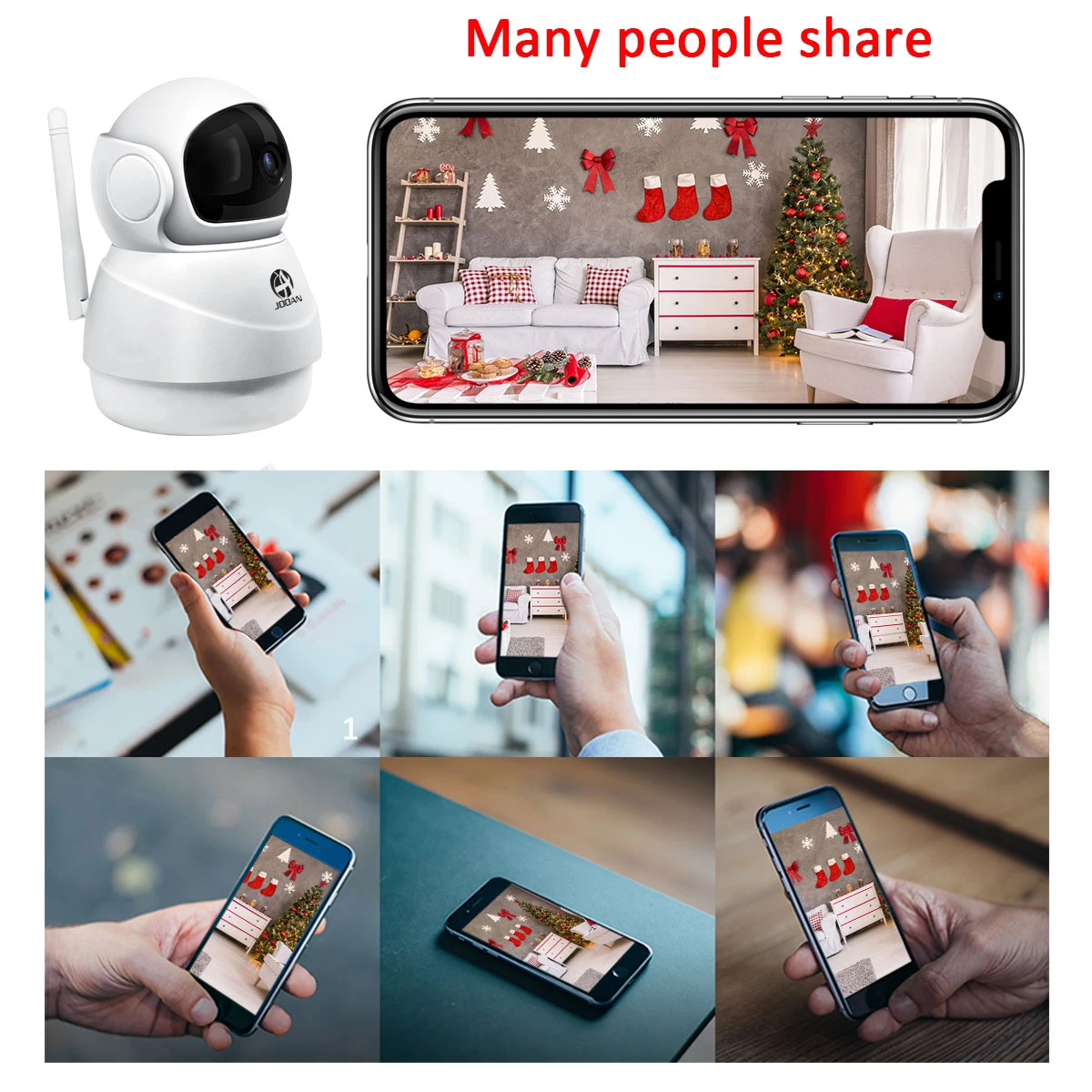 Wifi инфракрасная камера, камера безопасности, беспроводная Смарт ip-камера, Wi-Fi видео рекордер, наблюдение, детский монитор, 1080P 720P веб-камера