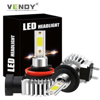 

2x Car LED Headlight Light H11 9006 HB4 9005 HB3 H4 H7 H8 H1 for hyundai i30 solaris tucson ix35 creta getz elantra santa fe i40