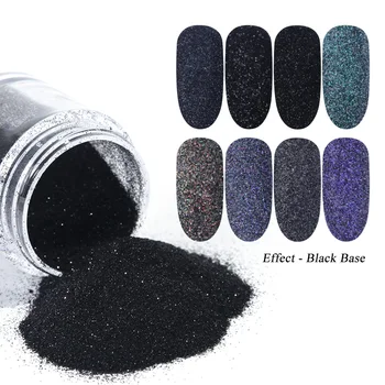 

1 BottleNail Glitter Sparkly Dipping Powder Sugar Sand For Nails Decoration Laser Pigment Glitter Powder Dust Manicure MNF01-08