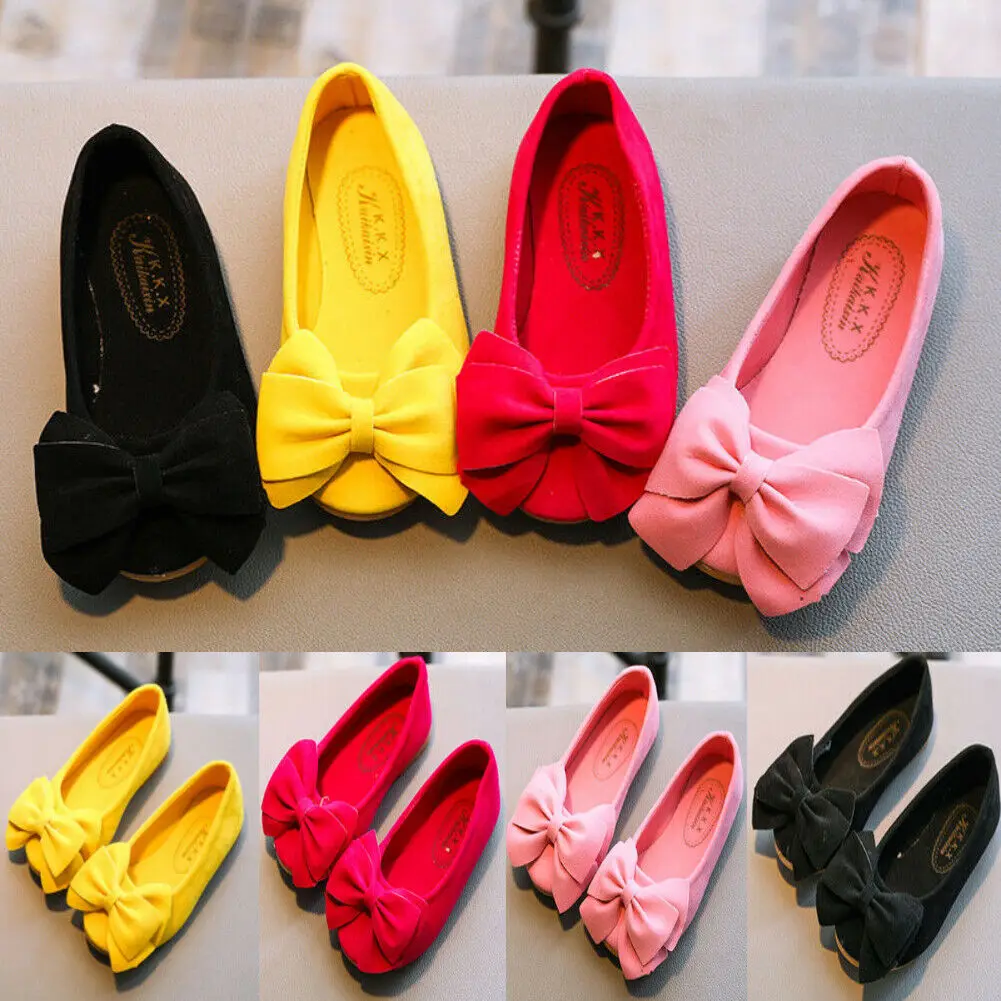 Children Kids Baby Girls Princess Dance Shoes Girl Dress Party Flats Casual First Walkers Soft Slip-on Shoes baby shoes soft sole shoes