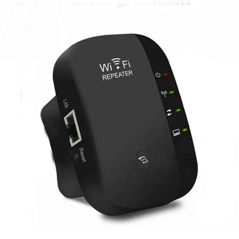 

Wireless Wifi Repeater Wi-Fi Signal Amplifier 300Mbps 802.11n/b/g High Speed Range Extender Plug Increase WIFI signal