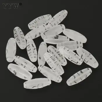 

12x30mm/12x38mm Natural Clear Quartz Natural Crystal Beads Drum Dzi Beads For Diy Jewelry Making Charm Beads Bracelet Necklace