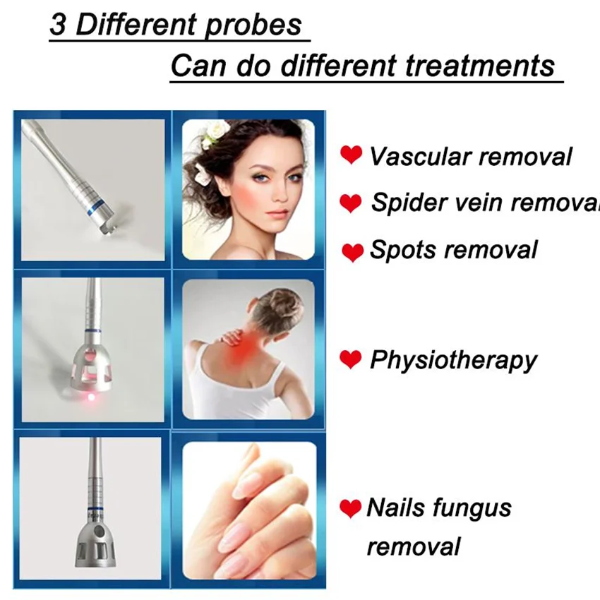 vascular vein stopper 980nm varicose veins removal spider vien remover equipment
