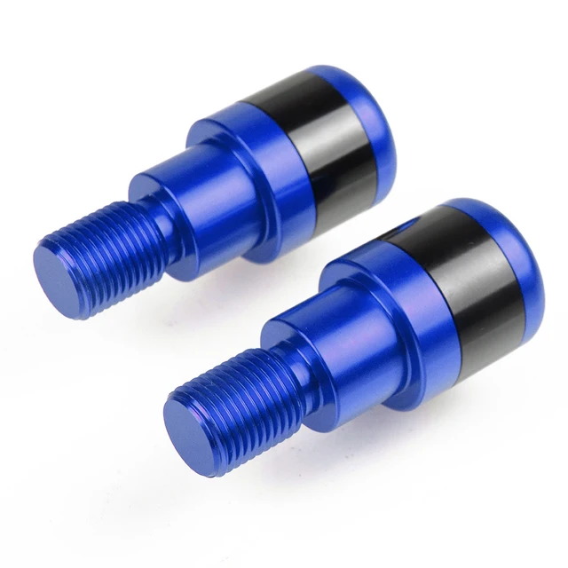 For Yamaha xjr 1200 1300 1995-2016 1996 1997 1998 2015 2014 Motorcycle Counterweight Handlebar Ends 7/8'' Handle Bar Cap Cover blue