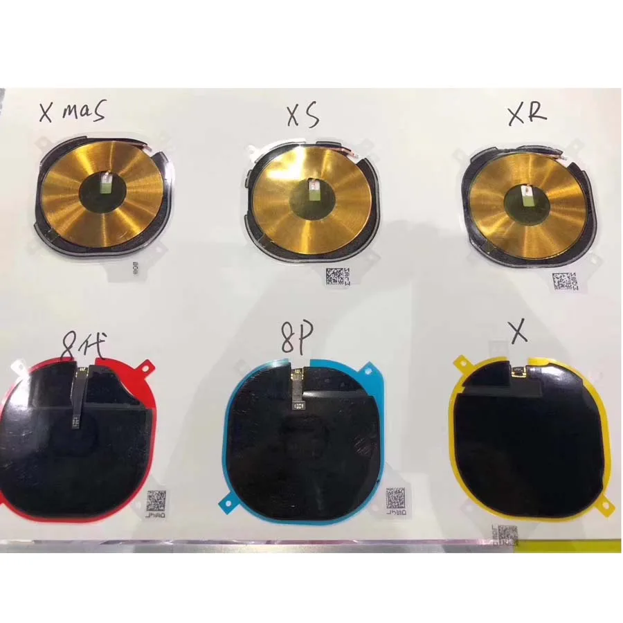 

NFC Chip For iPhone 8g 8 Plus For iPhone X Wireless Charging Panel Coil Sticker Flex Cable Ribbon Antenna Sensor
