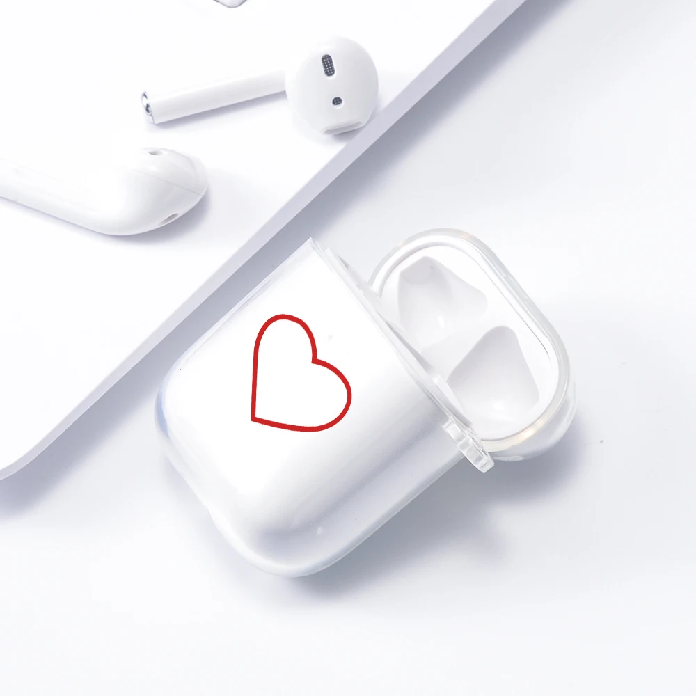 Мягкий силиконовый чехол со смайликом для Airpods с отверстием Air Pods Роскошный Pod