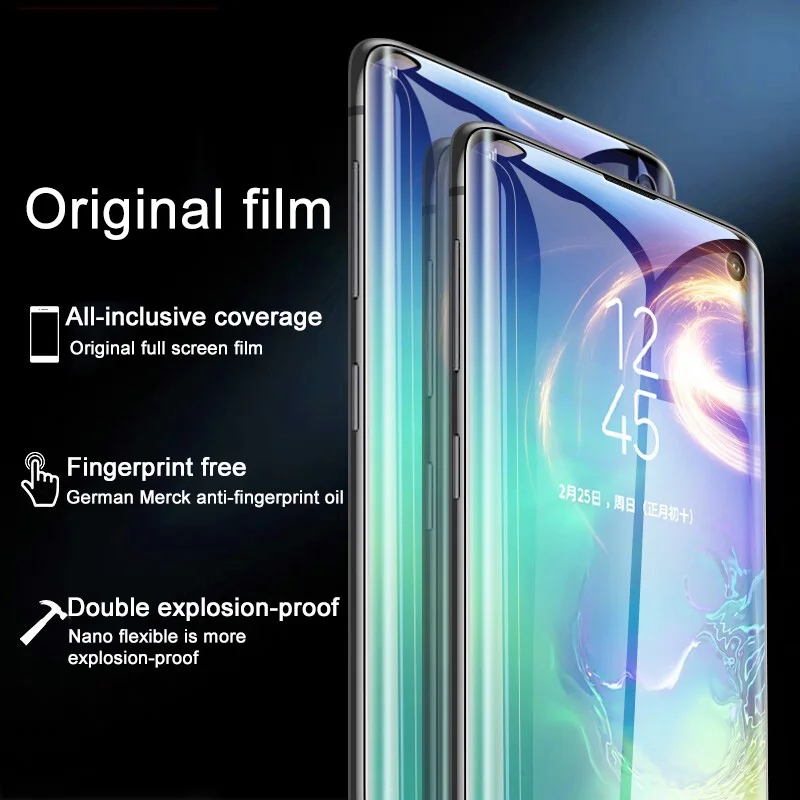 Premium Full-Coverage Hydrogel Screen Protector - 3 Pack