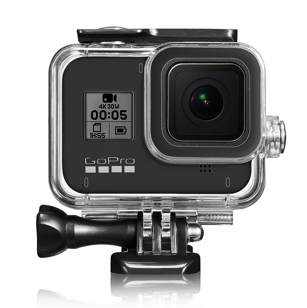 Для Gopro 8 водонепроницаемый корпус чехол для дайвинга 60 м защитный корпус Подводный бокс для Go pro Hero 8 черный аксессуары для камеры