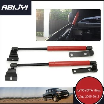 

2pcs Car Front Bonnet Hood Shock Lift Support Spring Gas Strut Rod for TOYOTA Hilux Vigo 2005-2012 Engine Hood