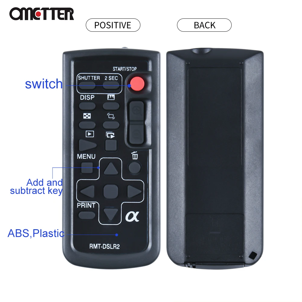 Rmt Dslr2 Wireless Remote Commander Sony Rmt-dslr2 Compatibility