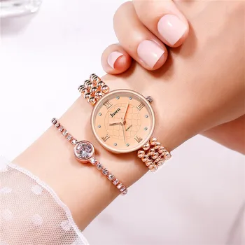 

Women Watch Rhinestone Quartz Stainless Steel Belt Band Watch Luxury Wristwatches Bracelet Women Watches Clock Relogio Feminino