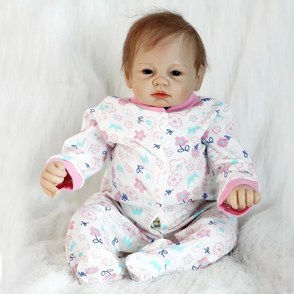 OtardDolls 2" Bebe Reborn baby куклы 55 см Reborn куклы ручной работы Виниловые силиконовые boneca реалистичные игрушки для девочек Подарки на день рождения