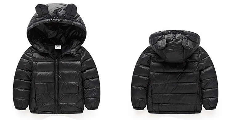 Куртка для маленьких девочек коллекция года, осенне-зимняя куртка для девочек, пальто детская теплая верхняя одежда с капюшоном, пальто для мальчиков, куртка, пальто детская одежда