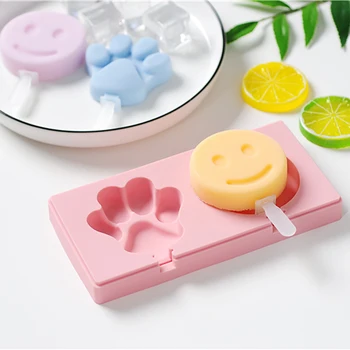 

Silicone Ice Cream Mould Diy Animals Shape Mold Dessert Popsicle Suitable Suitable for homemade dessert party Hot