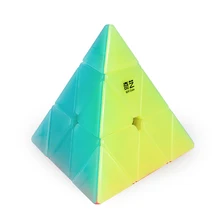 D-FantiX Qiyi Qiming желе Пирамида Stickerless скоростной куб 3x3 куб головоломка