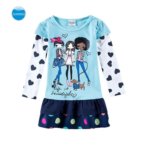 JUXINSU-Toddler-Girls-Cotton-Long-Sleeve-Dresses-Three-Stylish-Little-Girls-Cartoon-Autumn-Winter-Girl-Casual_副本