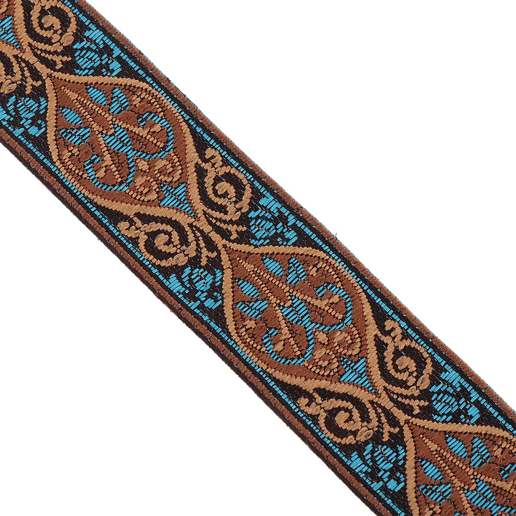 5 Meters Jacquard Trim Sew Ribbon Fabric Ribbons Medieval Fabric Ribbon Renaissance Trim for Sewing Crafts Accessories