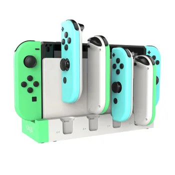 

N-Switch Joy-Con Boa Four Fixed Charger Fast Charge Ns Game Host Horizontal Small Handle Green Accessories